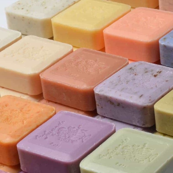 2 BARS Mint Leaf  Soap Triple Milled made in France    **TWO BARS FOR $15*** - Picture 3 of 4